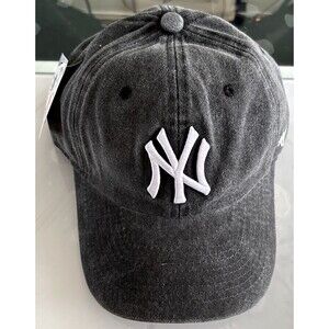 Women's New York Yankees 47 Brand Twins Distressed Strapback Adjustable …